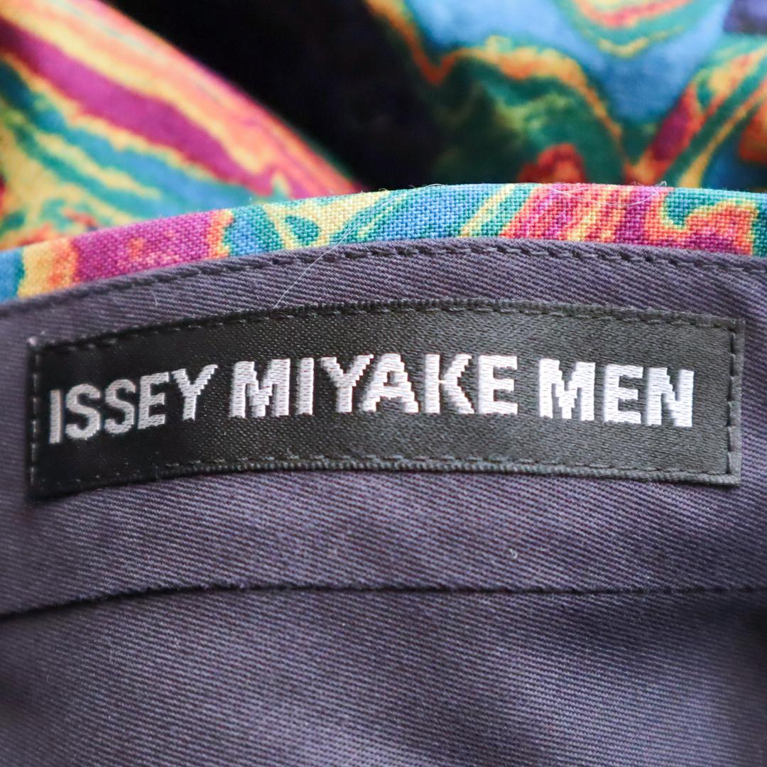 最新作SALE 希少完売品 イッセイミヤケ 17SS 総柄スラックスパンツ タックパンツ 2 jb3BS-m49993798448 豊富な好評