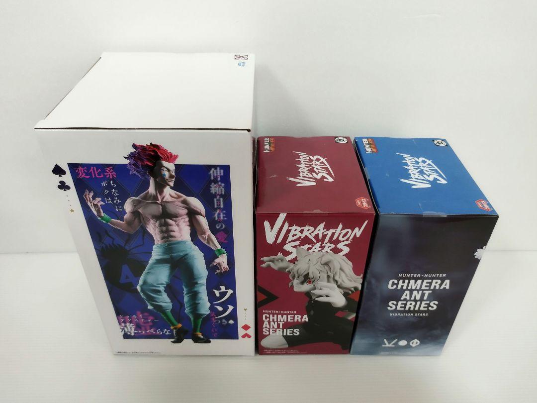 HUNTER×HUNTER ヒソカ カイト ネフェルピトー フィギュア5点まとめ HUNTER×HUNTER ヒソカ ネフェルピトー カイト フィギュア 3点