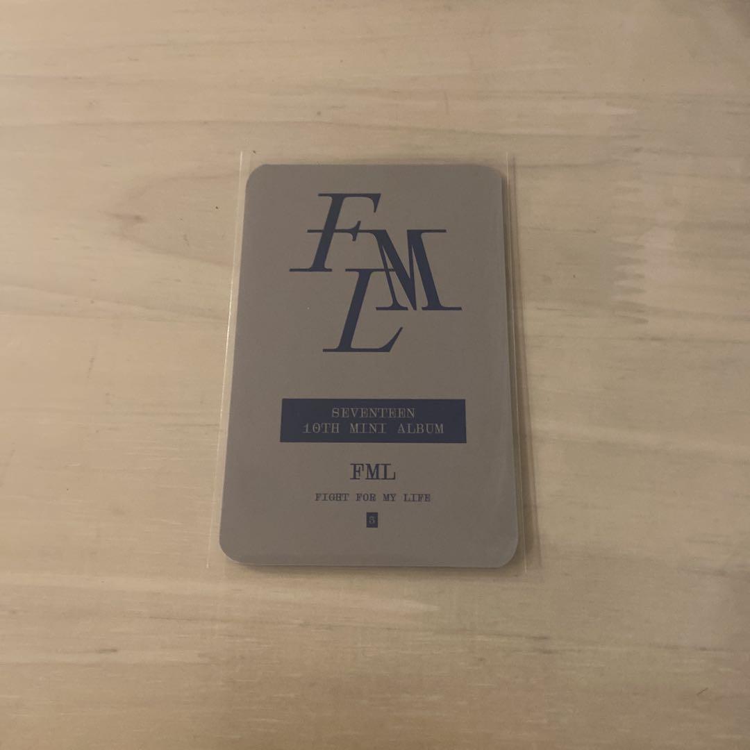 SEVENTEEN ディエイト ミョンホ YES24 特典 トレカ FML - メルカリ
