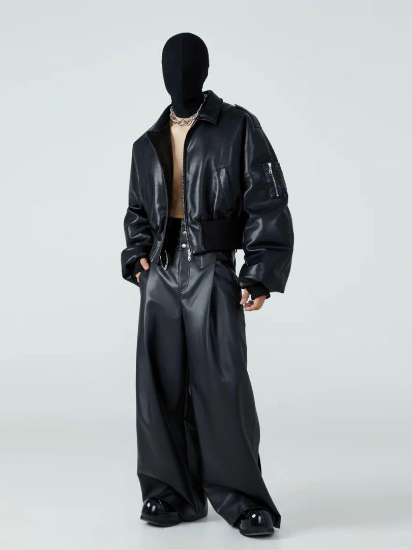 FRKM SCD 23 F/W PUレザーパンツ