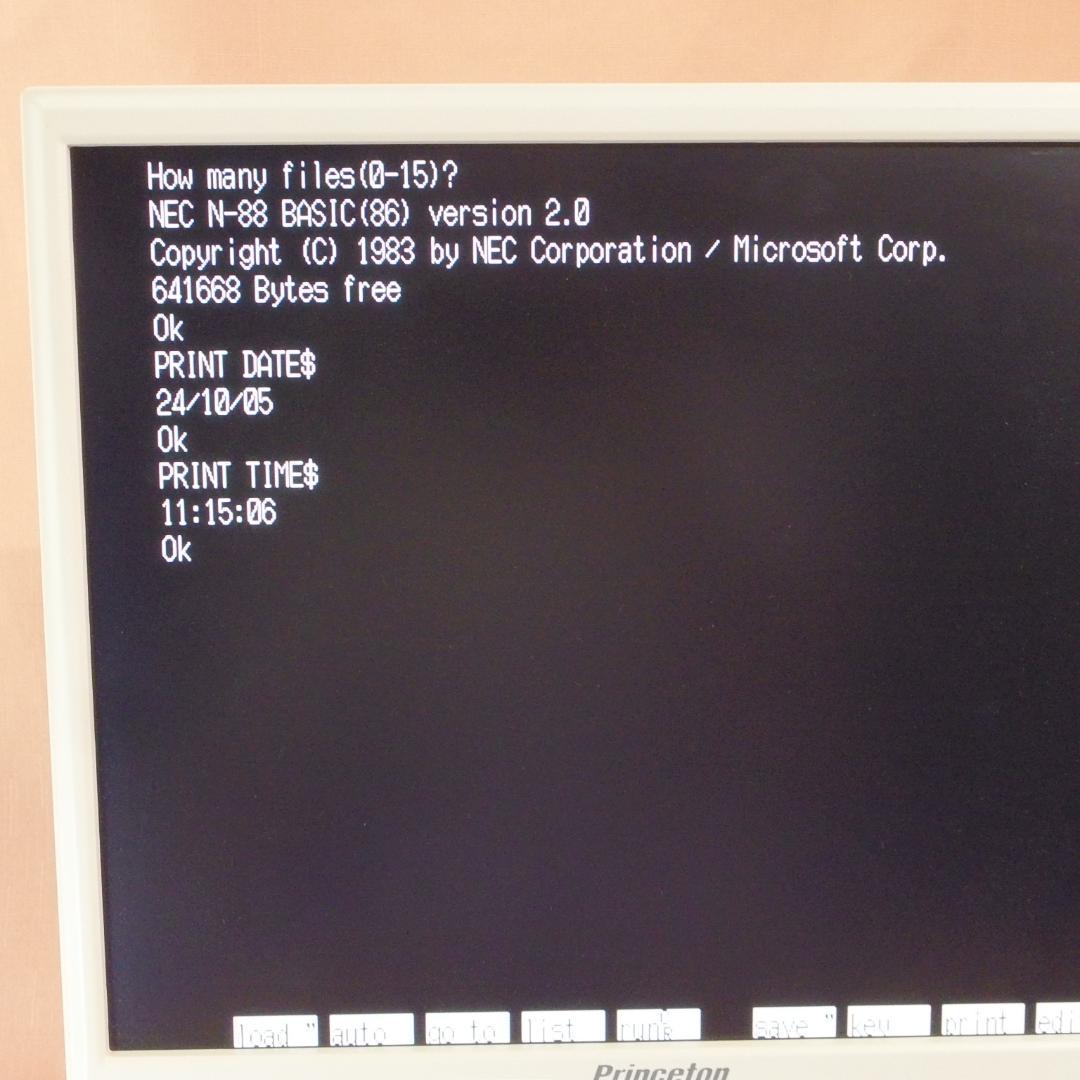 【動作品】NEC PC-9801DA2パーソナルコンピューターデスクトップ