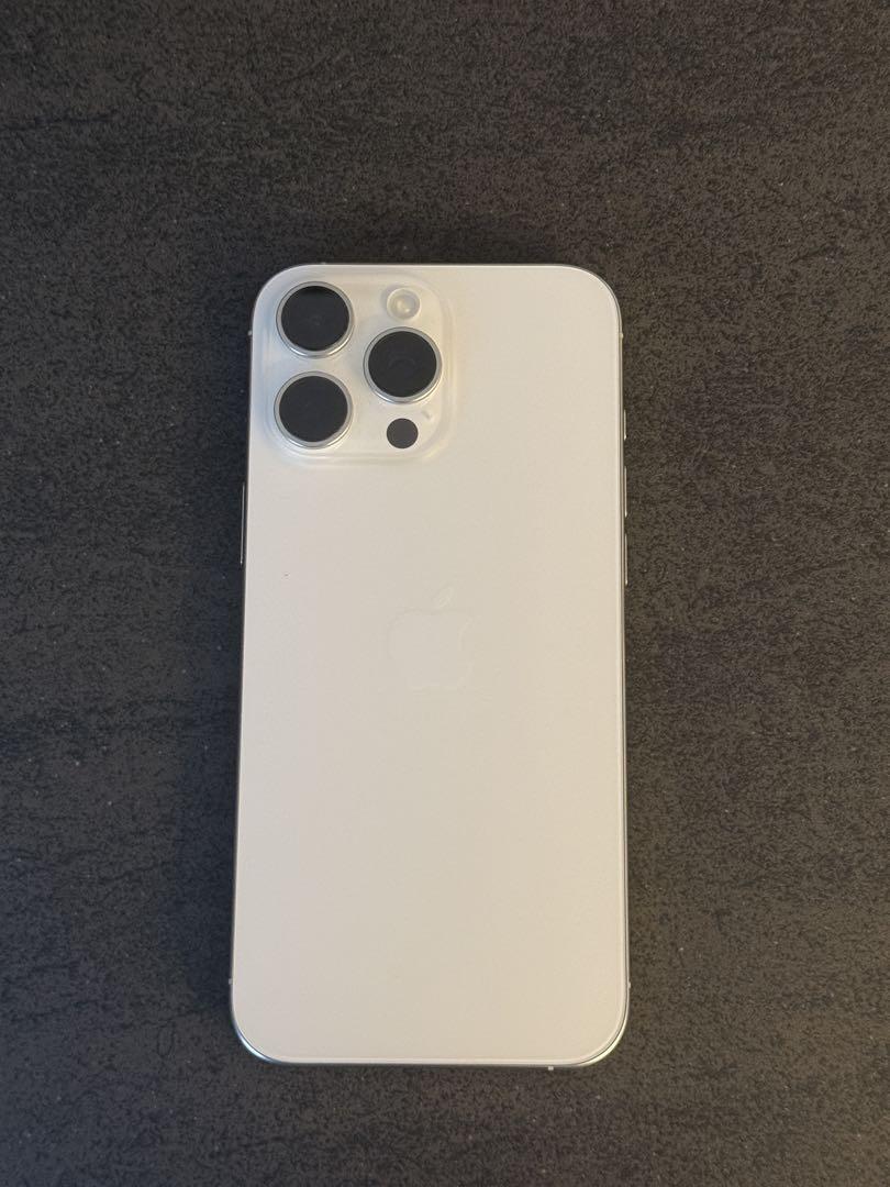 iPhone 16 promax White 箱付き