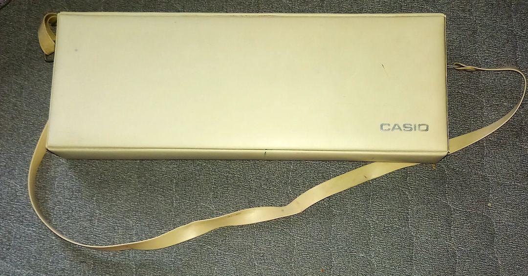 casio pt-50 シンセ　rom付き　専用ケース付　1983 ヴィンテージ