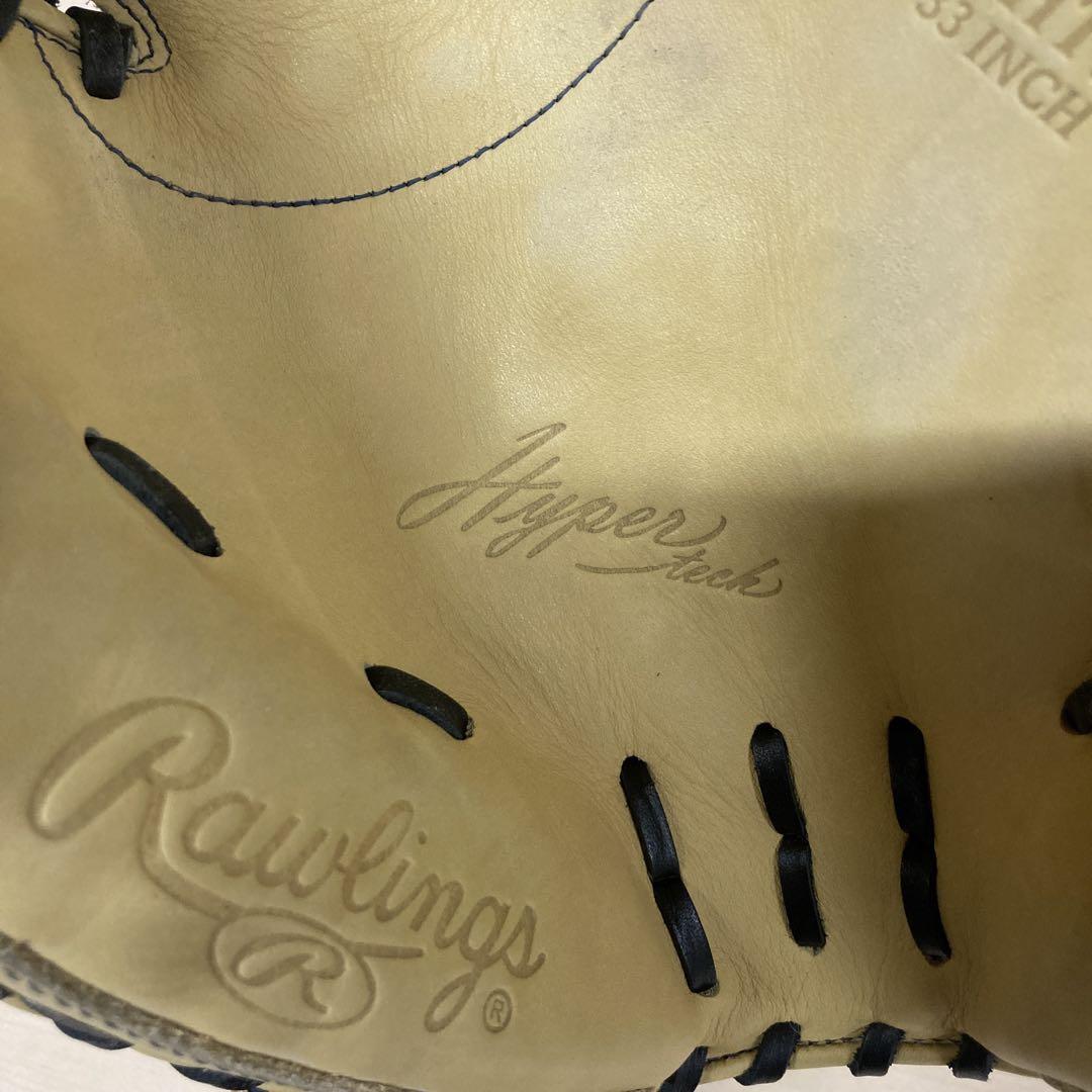 Rawlings ハイパーテック キャッチャーミット キャメル 軟式用