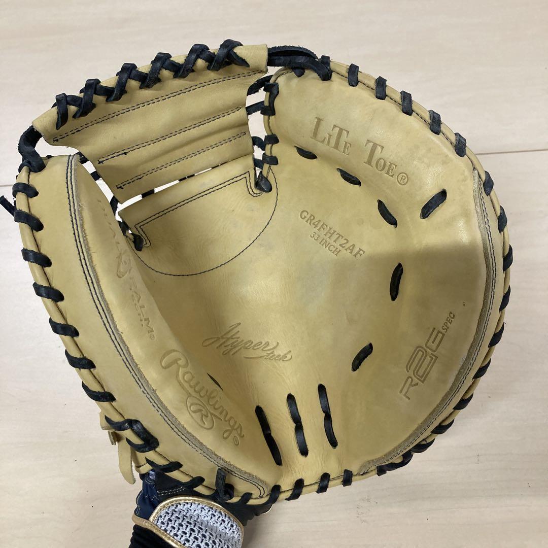 Rawlings ハイパーテック キャッチャーミット キャメル 軟式用