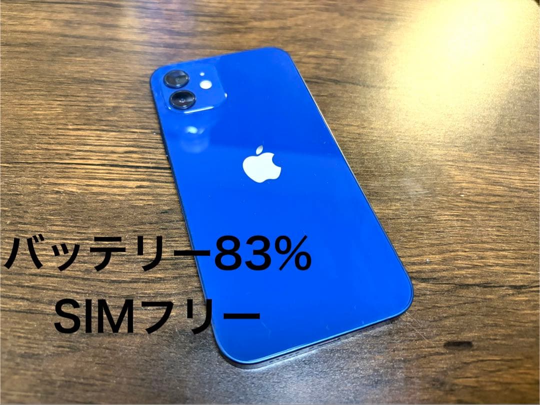 Apple iPhone 12 本体 ブルー 64GB