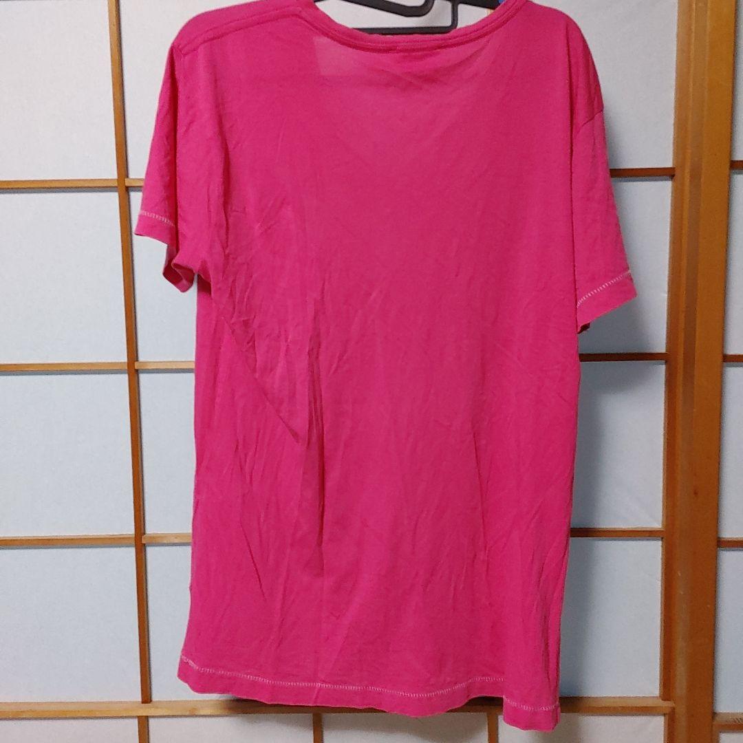DIESEL グラフィックプリント Tシャツ Mサイズ ピンク - メルカリ