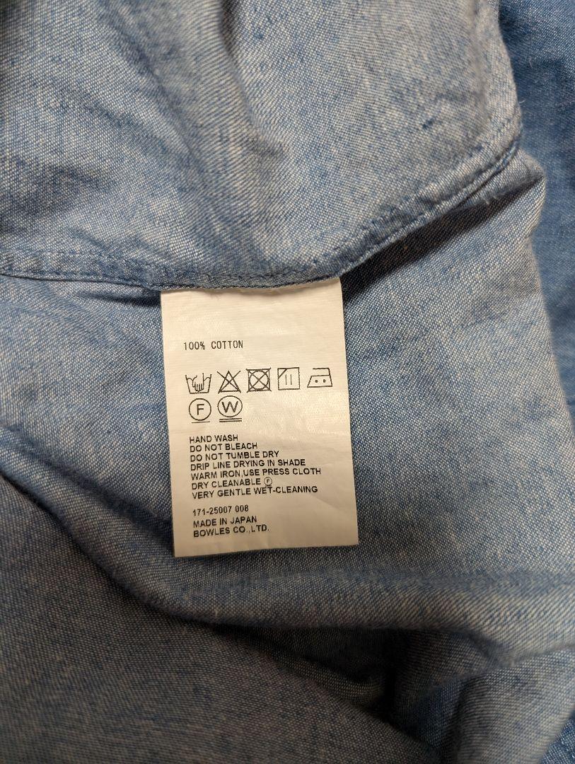 美品✨HYKE ハイク シャツワンピース　インディゴ　サイズ2 美品✨HYKE ハイク シャツワンピース インディゴ サイズ2
