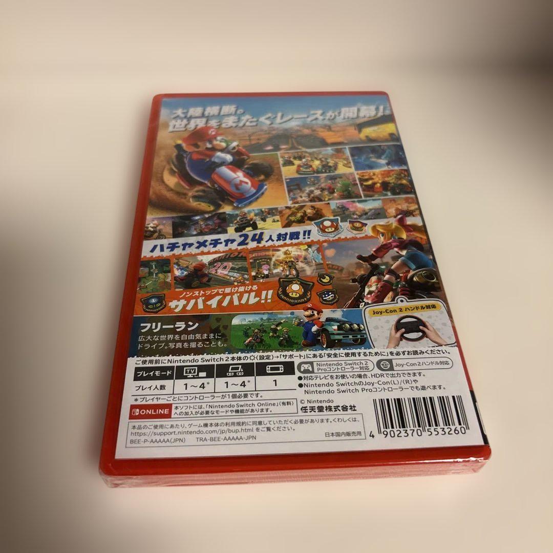 未開封 マリオカートワールド Nintendo Switch 2 ソフト