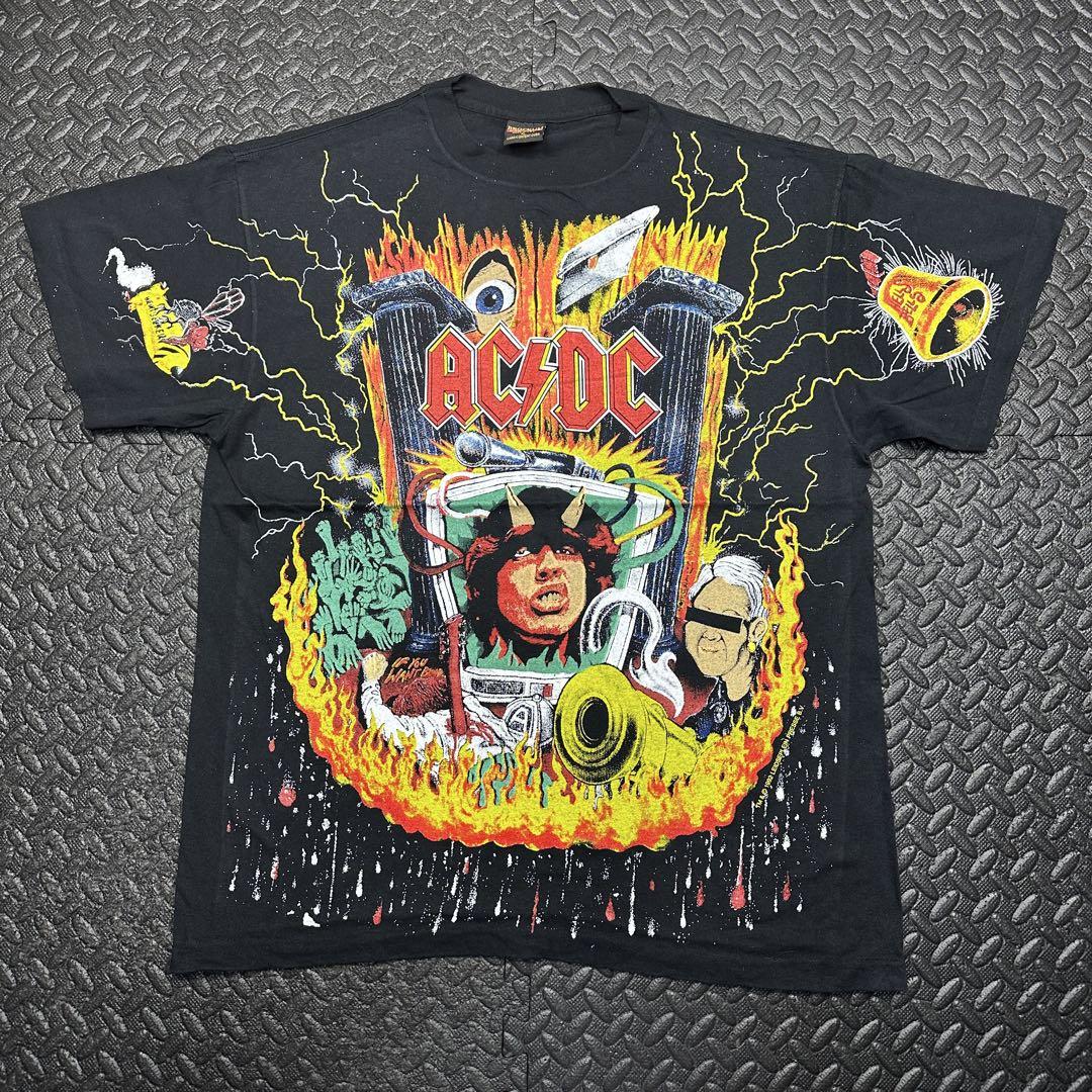 AC/DC オフィシャルTシャツ コラージュ デザイン アンガス ヤング 楽天市場】【ゆうパケット対応】エーシー・ディーシー AC/DC