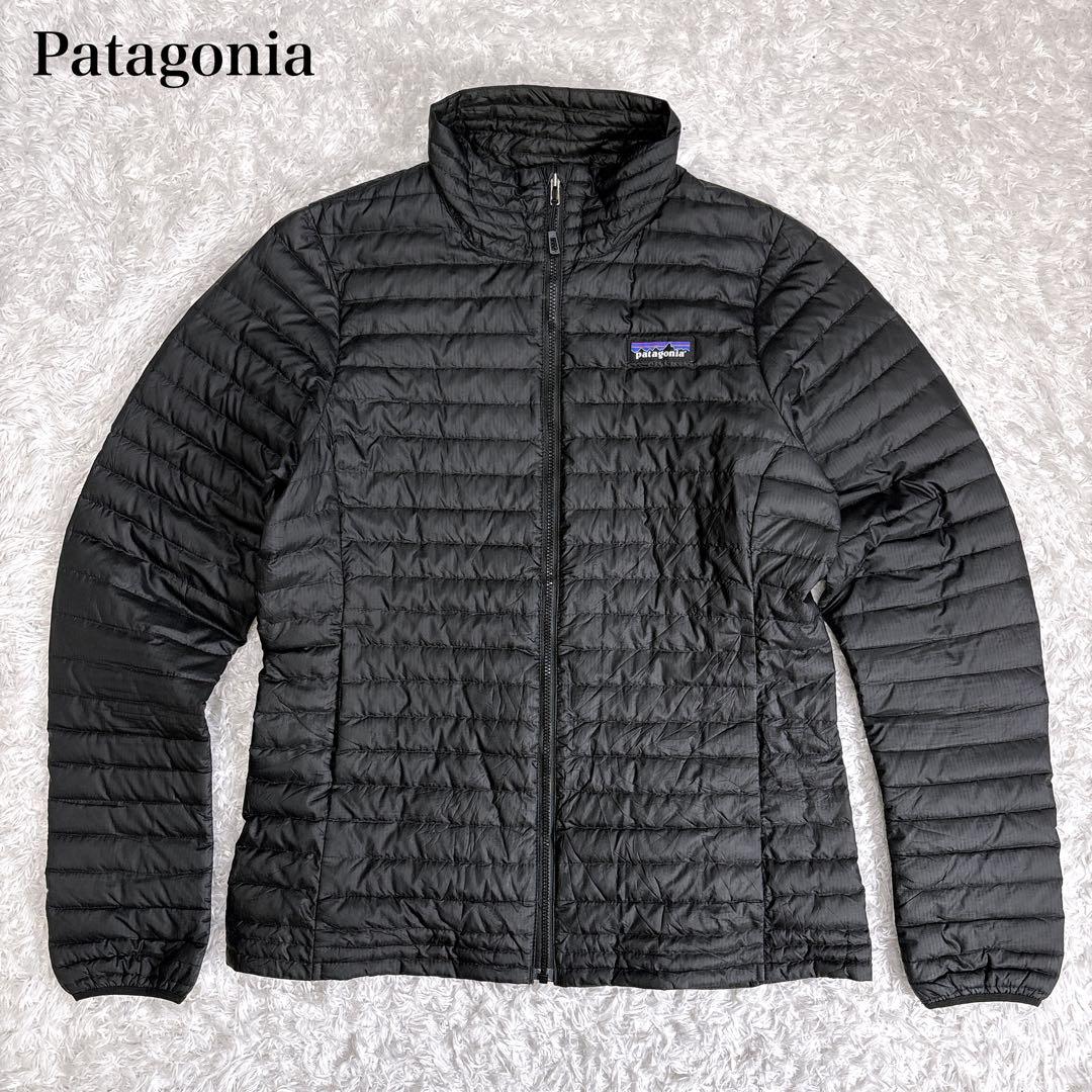 patagonia ブラック フード付きダウンジャケット patagonia パタゴニア ダウン ダウンジャケット ダウンコート
