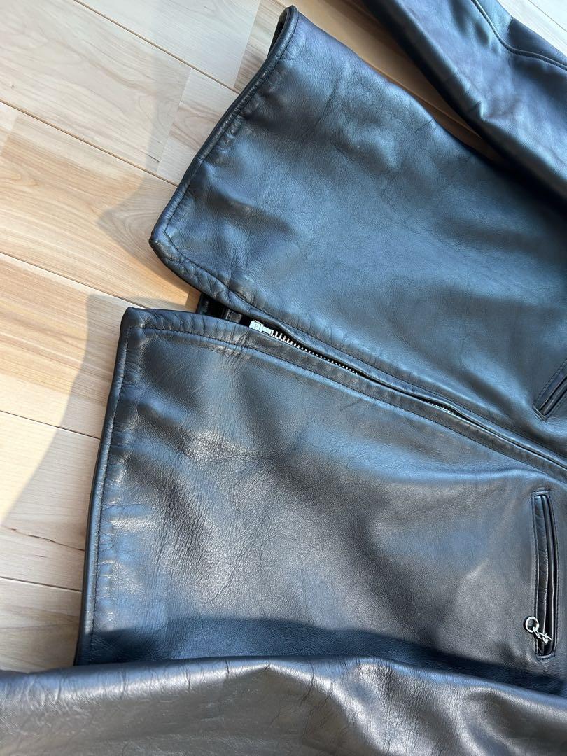 【美品】Schott ライダースジャケット　 641xx #7009 黒 38