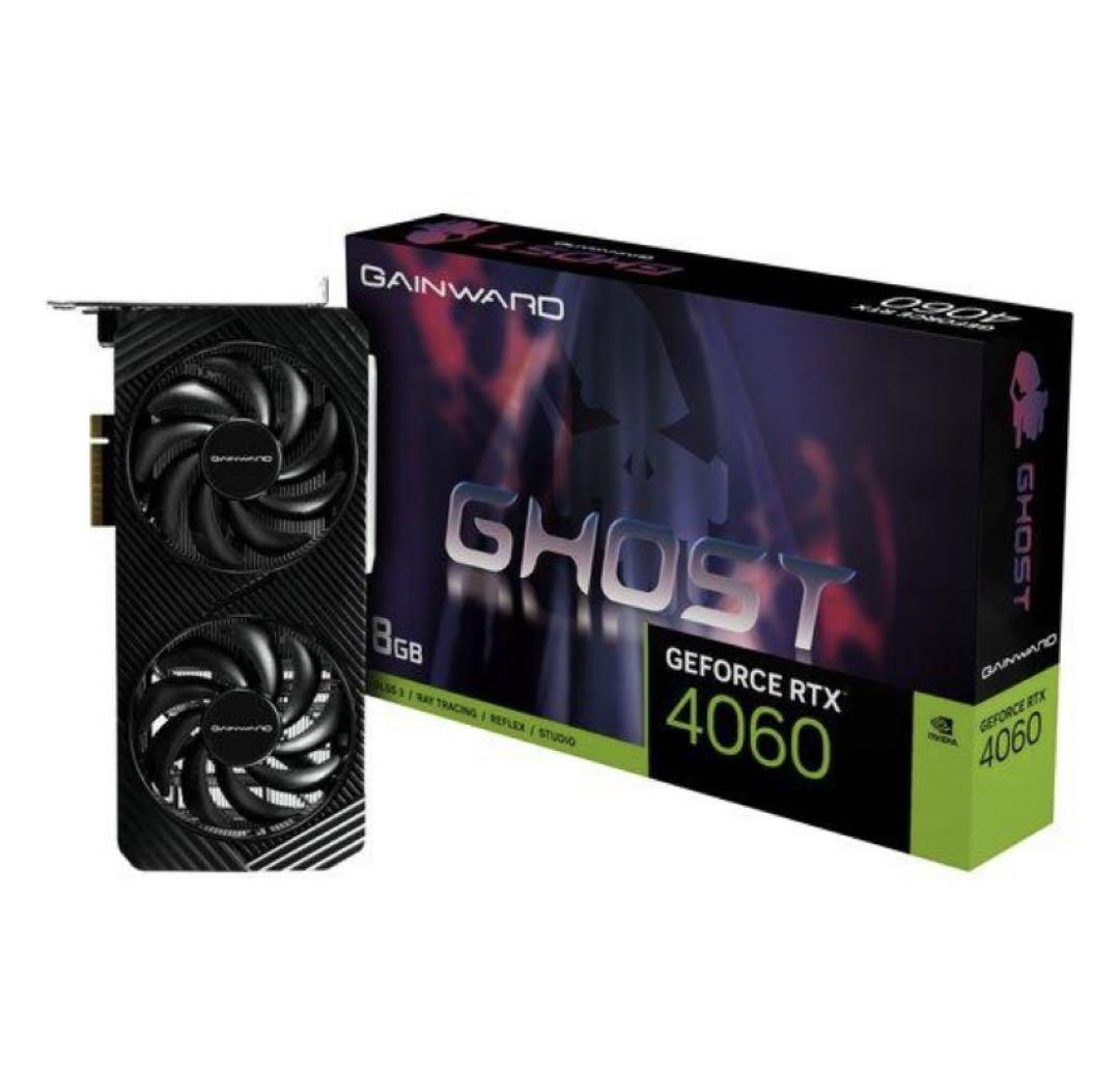 【美品】GAINWARD RTX4060 GHOST 8GB GDDR6