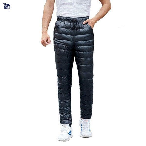 ダウンパンツ メンズ 中綿パンツ ボトムス ズボン 暖かい 裏起毛 スウェット# ダウンパンツ メンズ 中綿パンツ ボトムス ズボン 暖かい 裏起毛 スウェット#