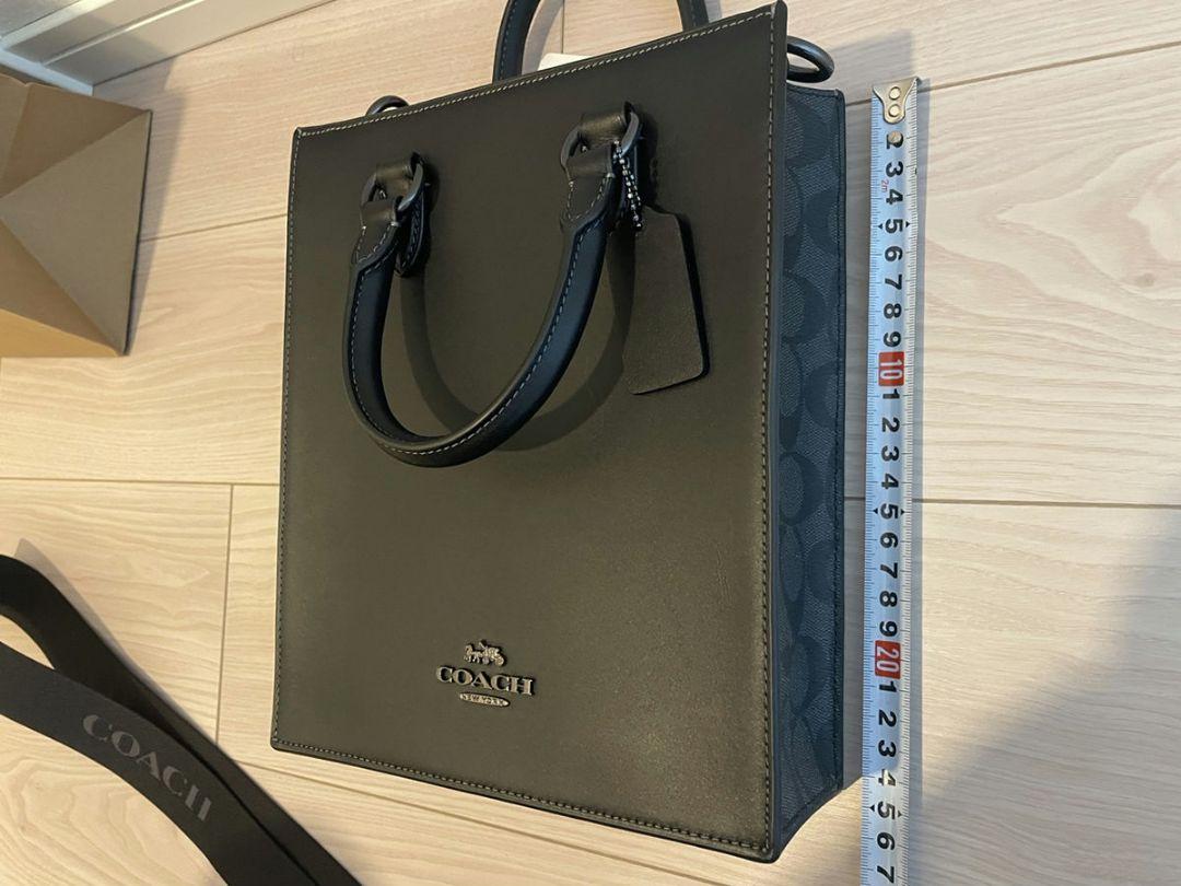 COACH メンズ トート＆ショルダーバッグ シグネチャーコンビ色 新品未使用