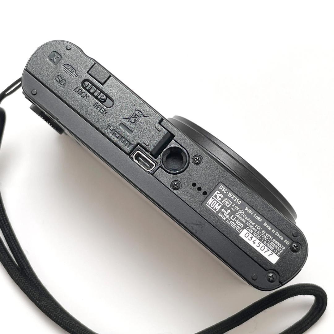 きれい ソニー サイバーショット DSC-WX350 ブラック