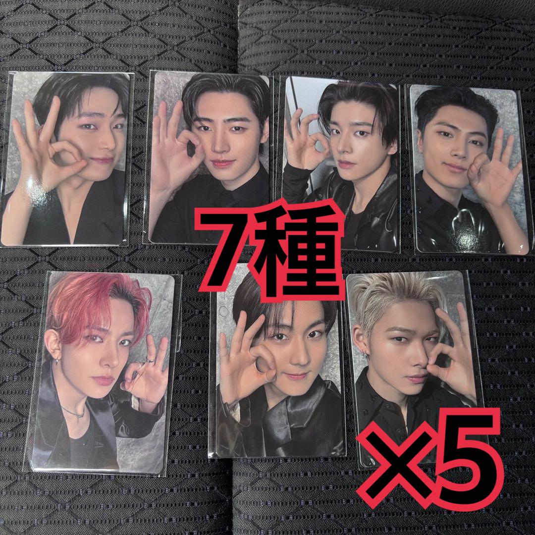 ENHYPEN トレカ 7種 ×5 長居 たこ焼き 会場 宵