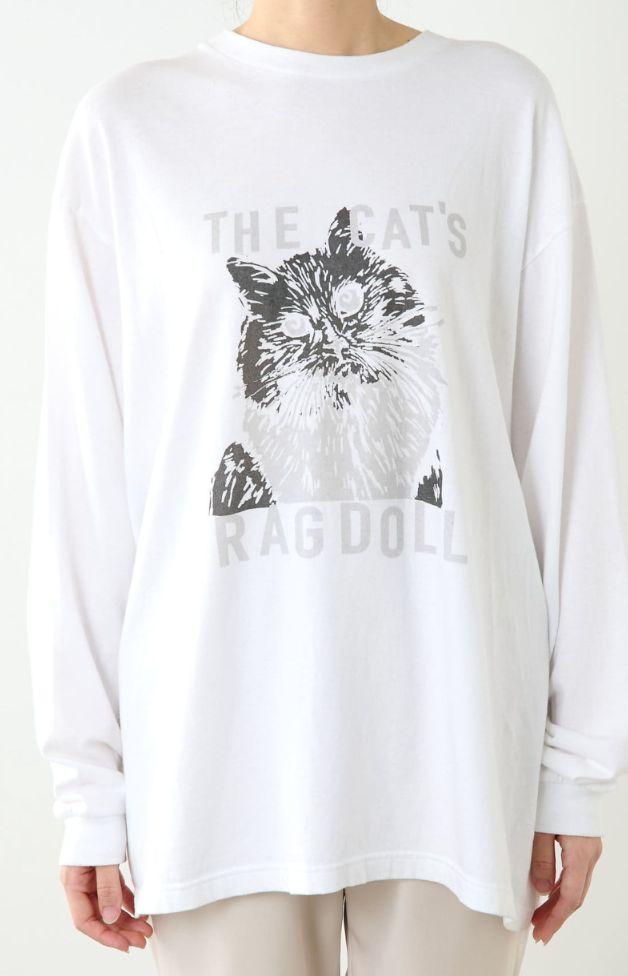 CAT ロングTシャツ | Whim Gazette(ウィム ガゼット)レディース