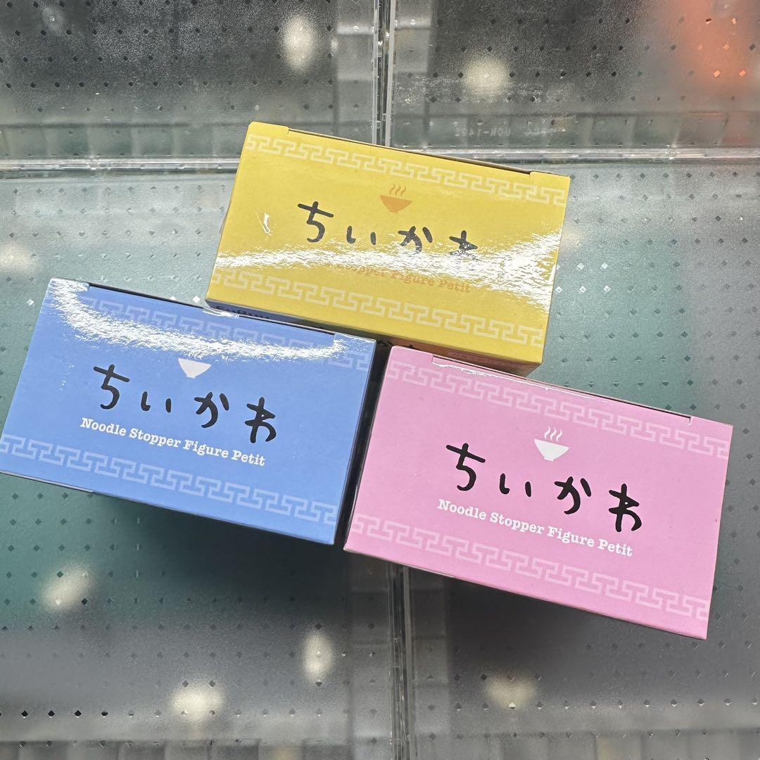 ちいかわ ぬーどるストッパーフィギュア ぷち ハチワレ うさぎ 全3種セット