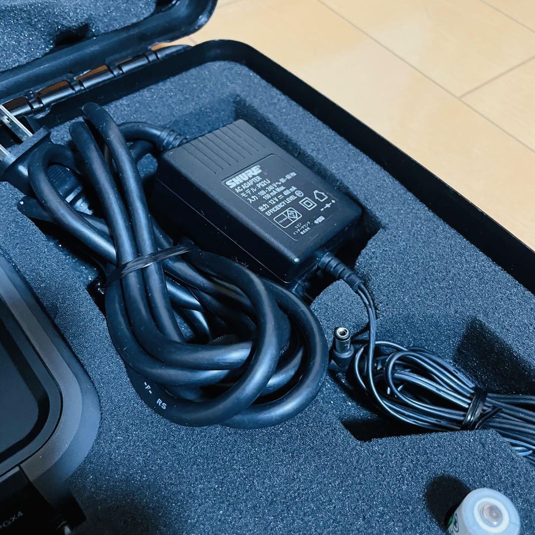 【美品】SHURE ワイヤレスマイクセット PGX4