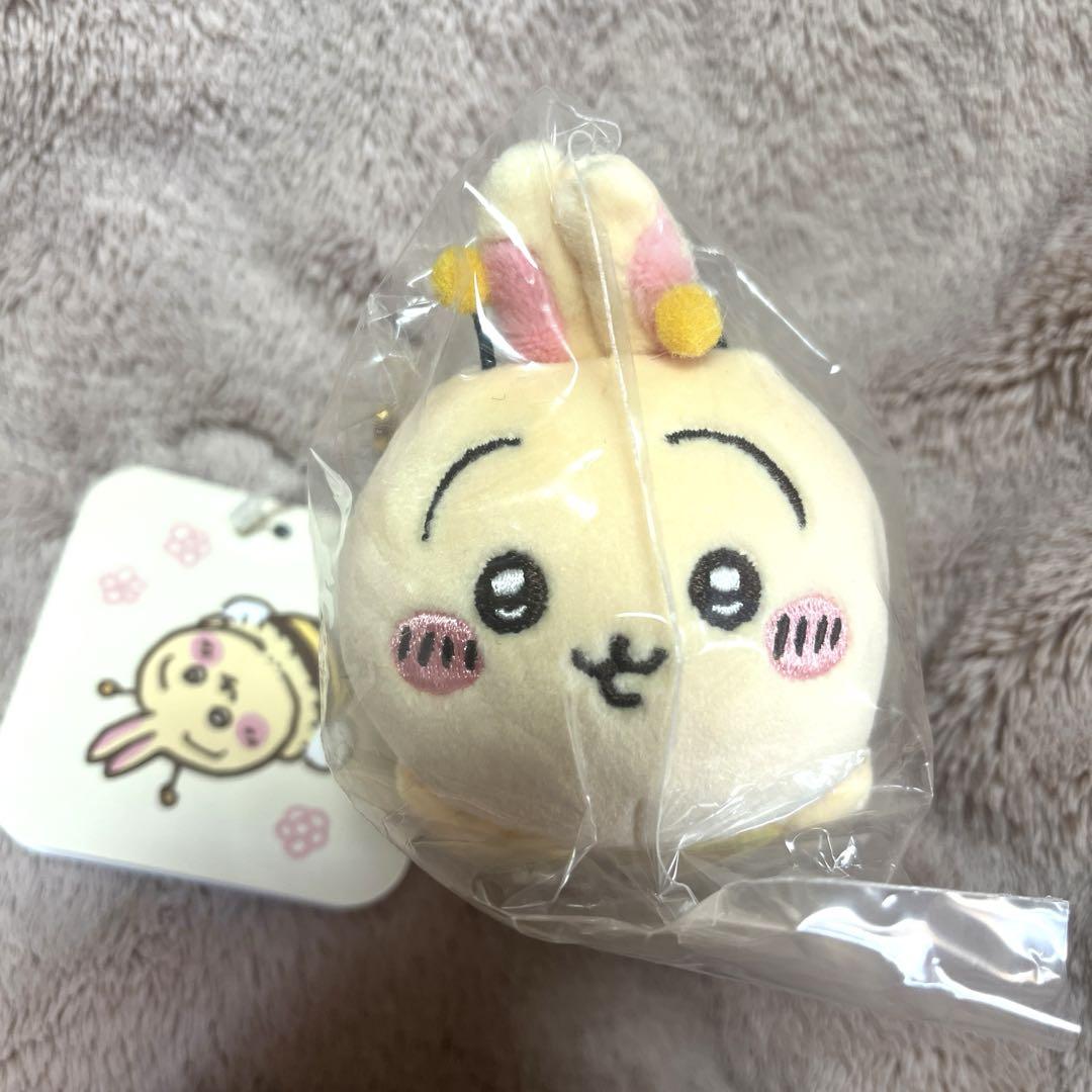 最終値下げ！ ちいかわ ハチさんマスコット うさぎ 未開封 タグ