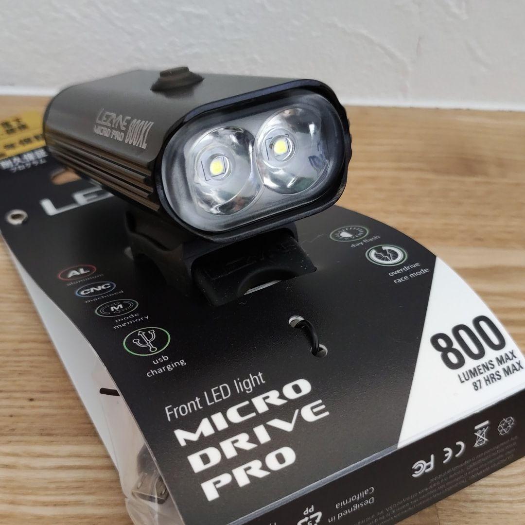 レザイン フロントライト MICRO DRIVE PRO 800