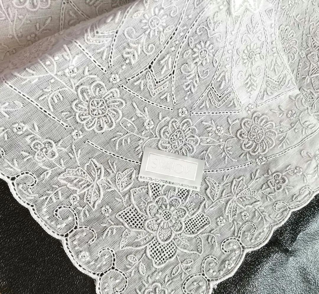 刺繍ハンカチ