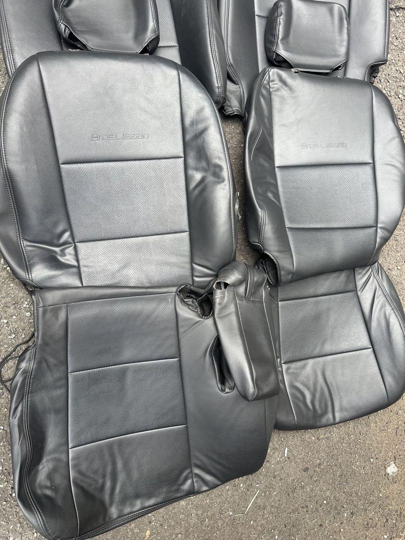 Bros Clazzio ブラックシートカバーセット スズキパレット mk21s