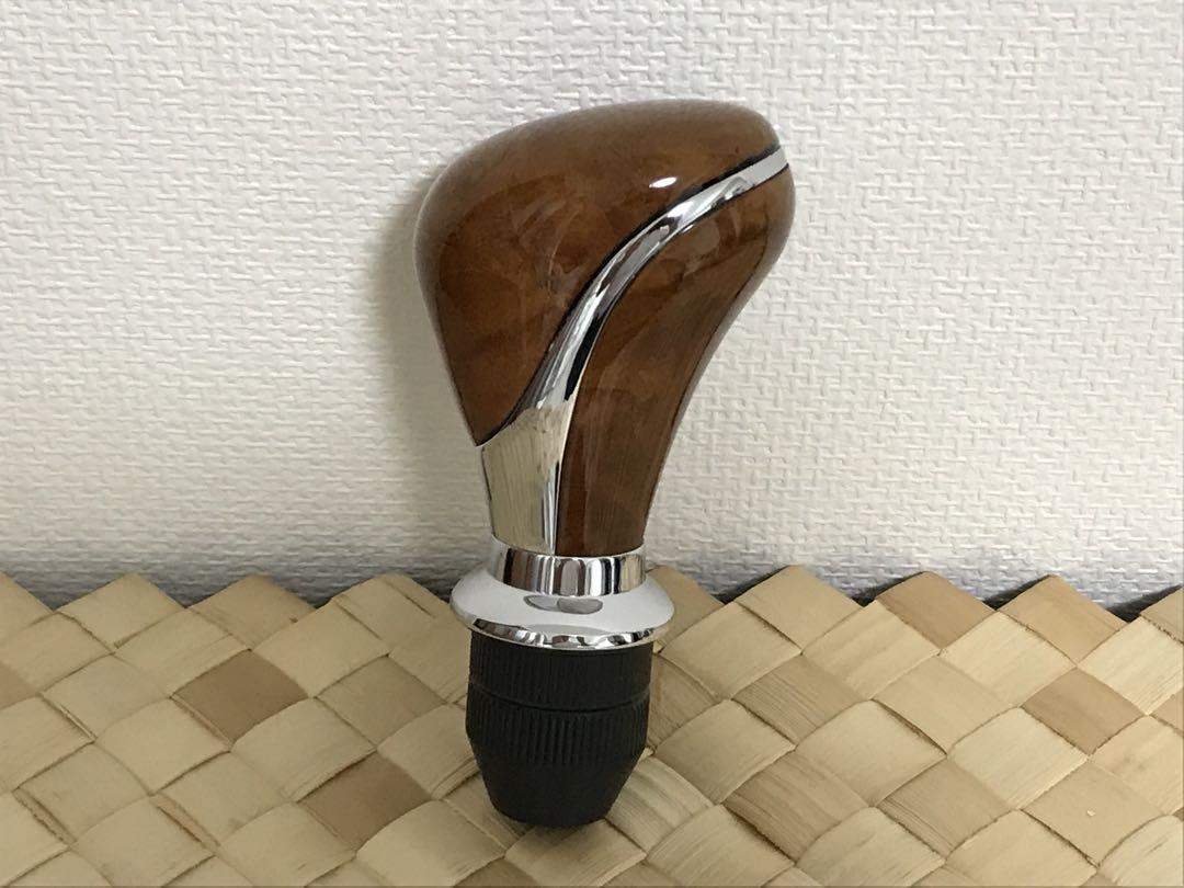 メルセデスベンツ W203用のウッドシフトノブ 美品 - メルカリ