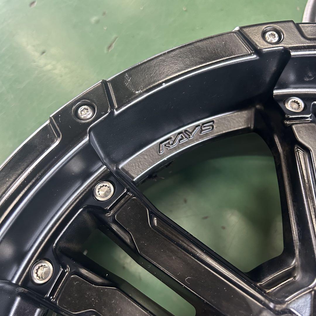 中古アルミ17X6.5 RAYS DAYTONA FDXハイエース用　4本セット