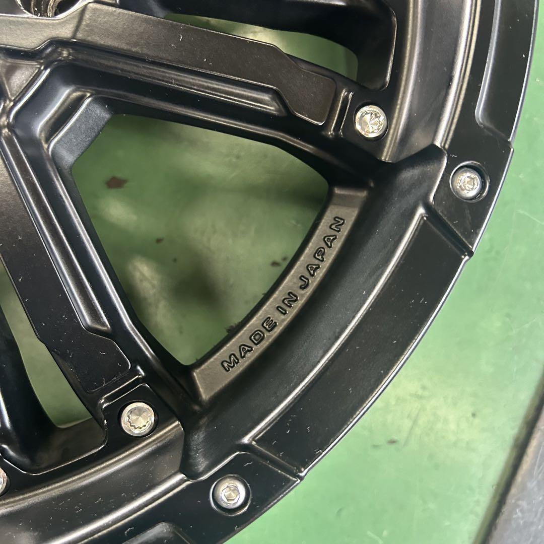 中古アルミ17X6.5 RAYS DAYTONA FDXハイエース用　4本セット