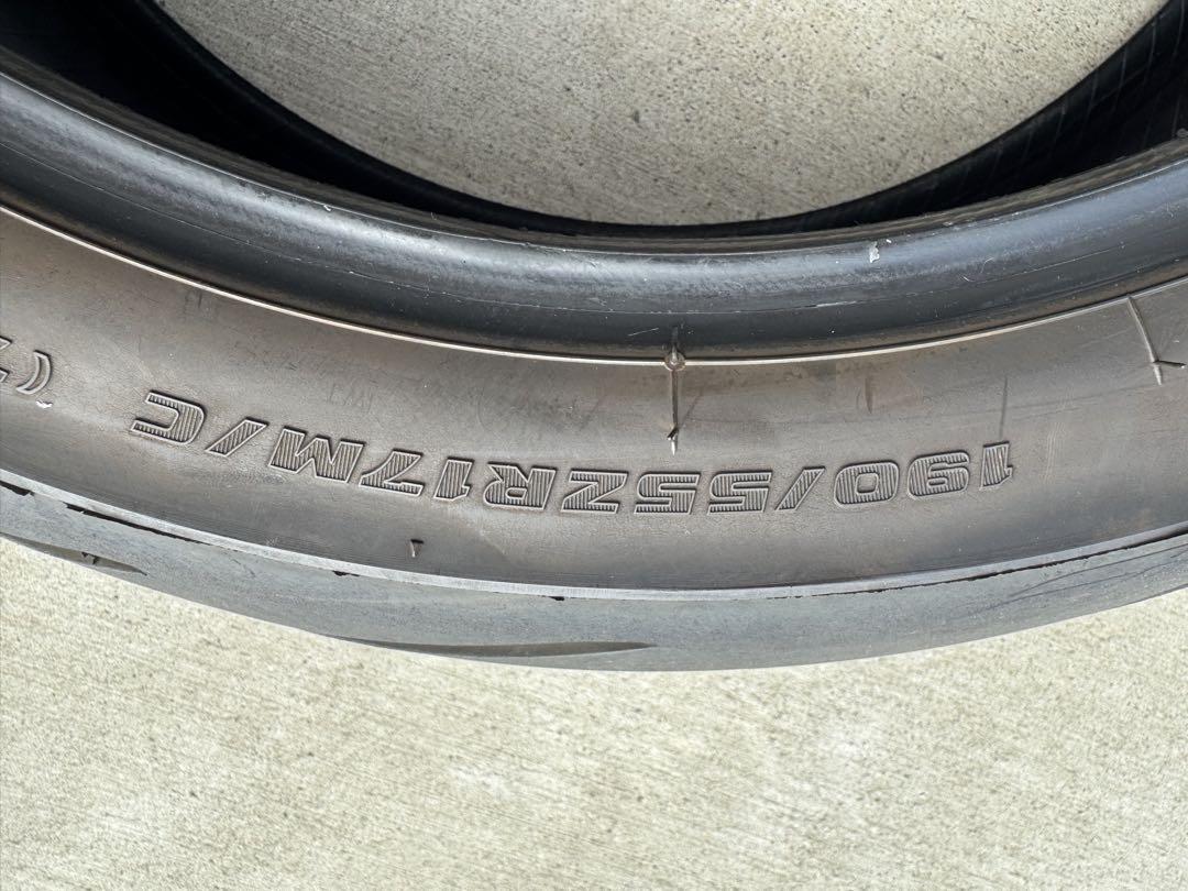 パーツ BRIDGESTONE S21 120/70ZR17 190/55ZR17
