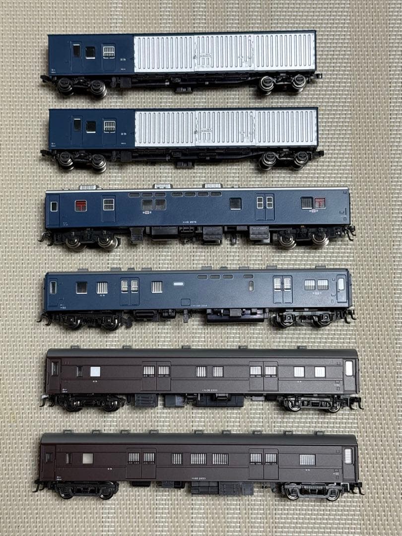 EF58-150 KATO京都店オリジナルと荷物車6両のセット EF58-150 KATO京都店オリジナルと荷物車6両のセット