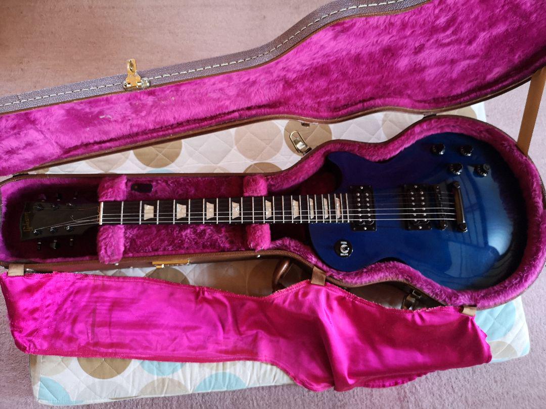 Gibsonレスポール 1997年製 青 独特な 【送料無料】 www.coopetarrazu.com