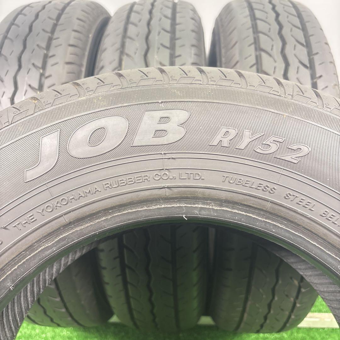 145/80R12LT ヨコハマ RY52 4本 送料無料 夏タイヤ T1332