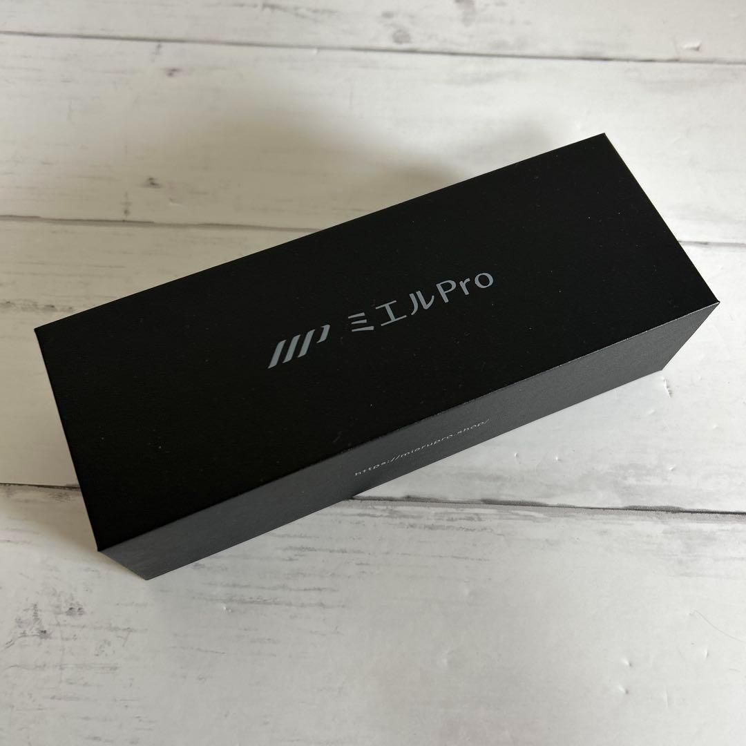 【新品未使用】ミエルpro　付け外しがいらない老眼鏡 UB003　(ベッコウ)