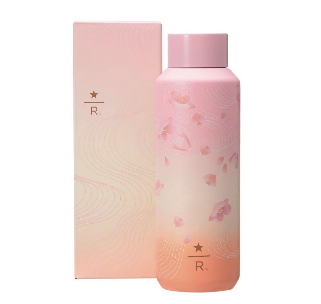 レア！スターバックスリザーブ ★ステンレス ボトルグラデーション桜
