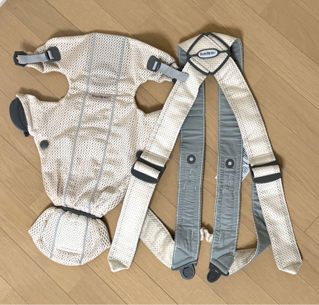 美品【BABYBJÖRN】ベビーキャリアMINI ピンク