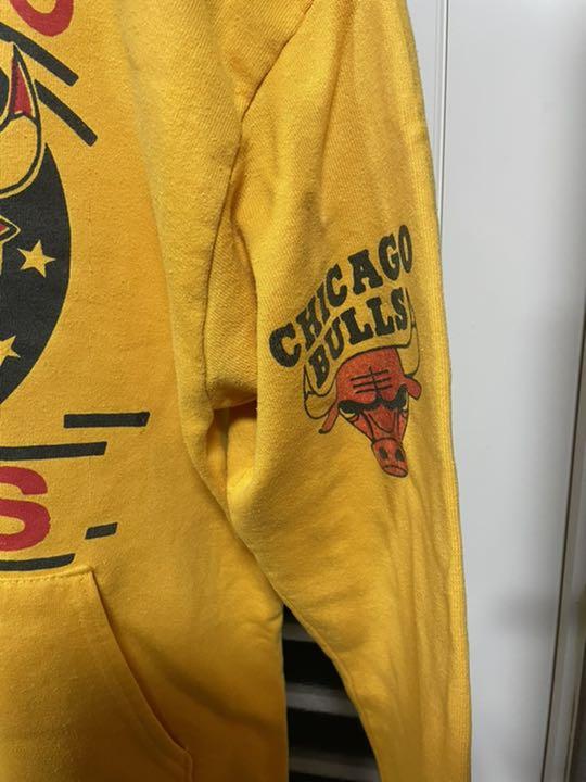 80-90’s NBA Chicago bulls パーカー M lhYfW-m50019278877 ビンテージ 特価低価