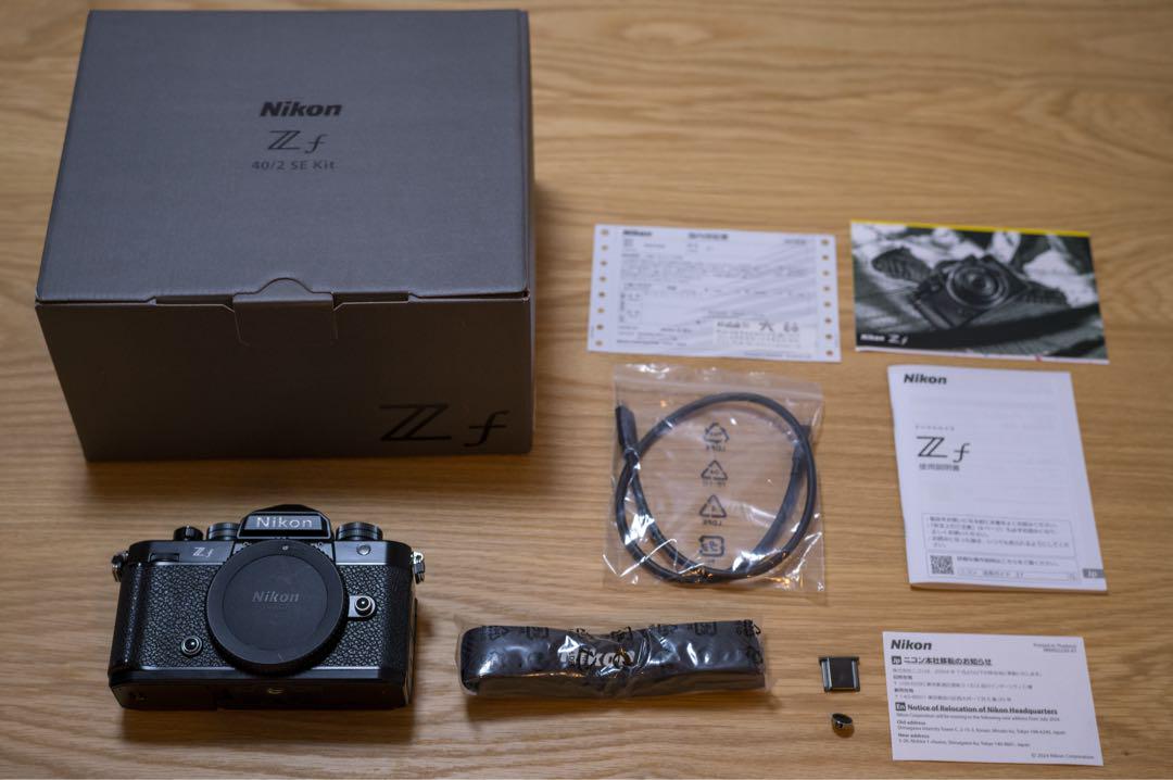 【最終値下げ】nikon zf ボディ　おまけ付