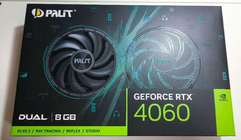 グラフィックボード・グラボ・ビデオカード Geforce RTX4060 dual 8GB
