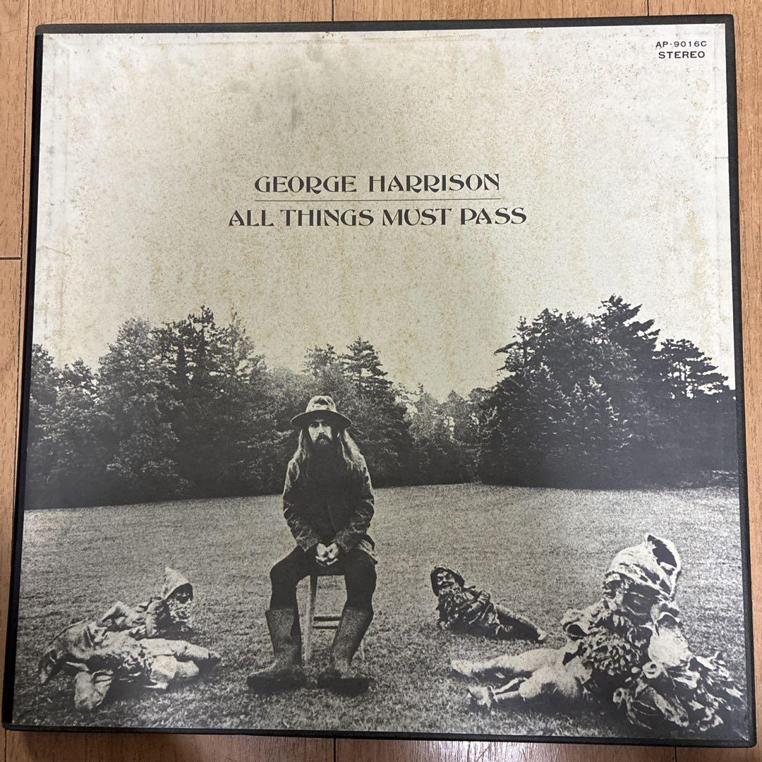 ジョージハリスン 名盤 レコード オールシングスマストパス