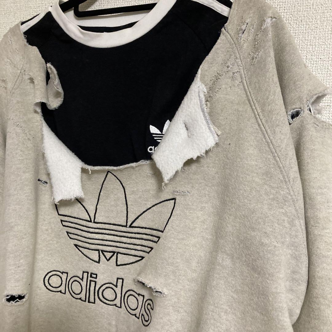 adidas 常田大希 ボロスウェット ヴィンテージ - メルカリ adidas 常田大希 ボロスウェット ヴィンテージ - メルカリ