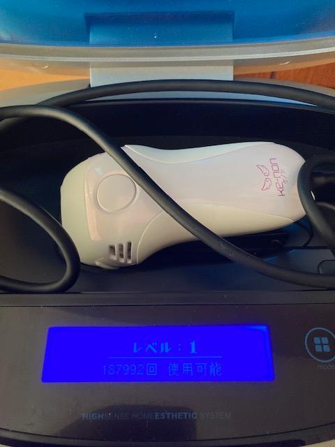 【美品】KE-NON ケノン脱毛器ver 6.2 ケノン フラッシュ式脱毛器 ver:6.2