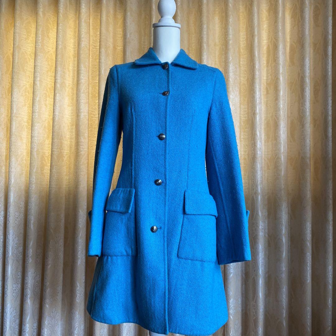 ブルー系 M定番のお歳暮 冬ギフトsalvatore Ferragamo サルヴァトーレフェラガモ ロングコート ロングコート レディース ブルー系m 17 050 Www Cartoriocajuru Com Br