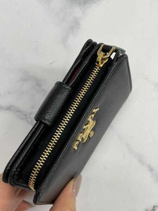 【即納】PRADA プラダ サフィアーノ マルチカラー 2つ折り財布 新品未使用 PRADA プラダ サフィアーノマルチカラー 二つ折り