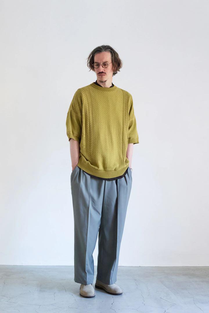 YASHIKI(ヤシキ)Sakurakage Knit/新品未使用23ss新作