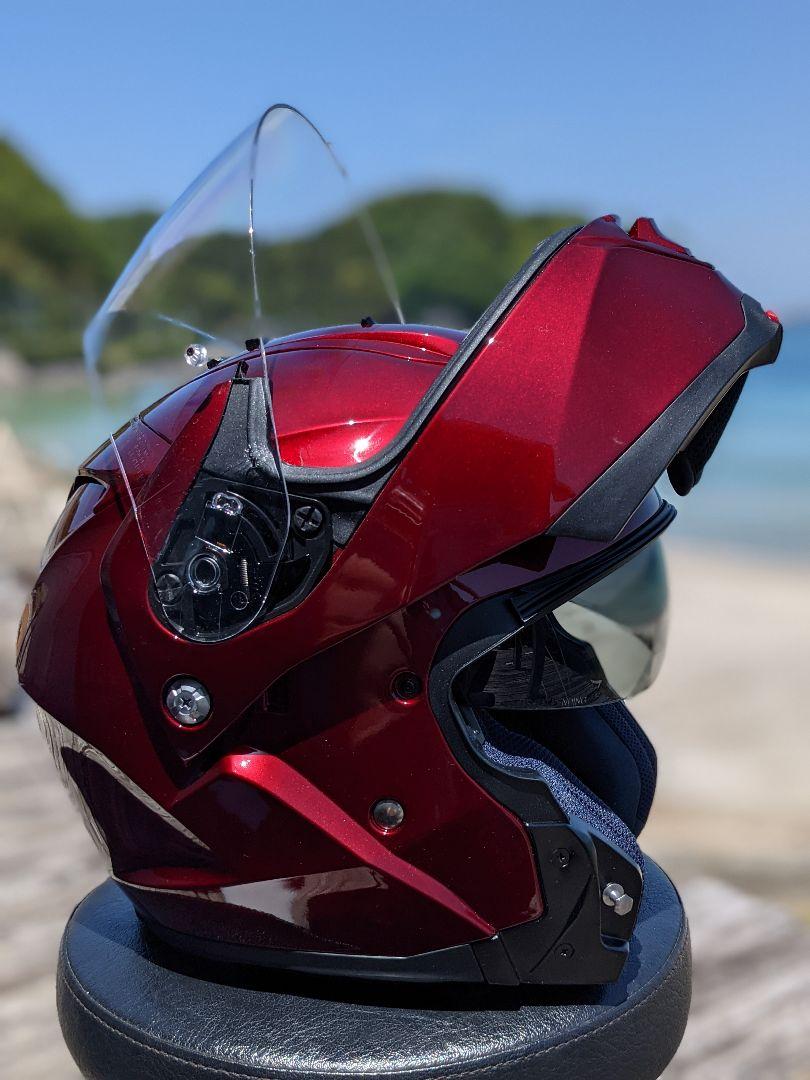 YAMAHA ZENITH YJ-19 システムヘルメット赤 Lサイズ