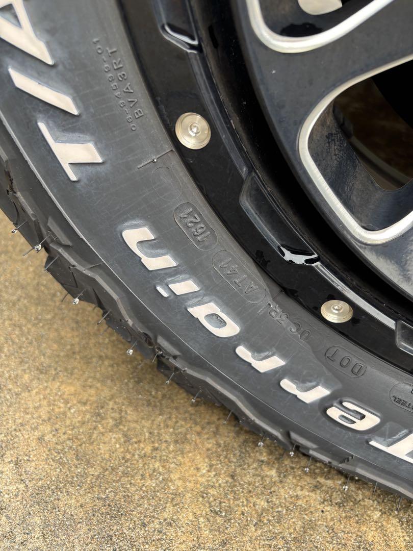 ①TIG　デルタフォースホイール&BFグッドリッチ215/70R16