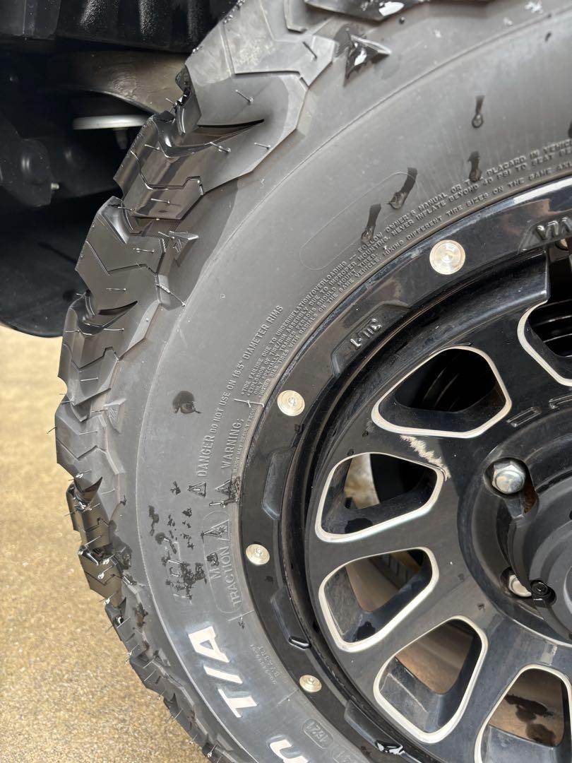 ①TIG　デルタフォースホイール&BFグッドリッチ215/70R16